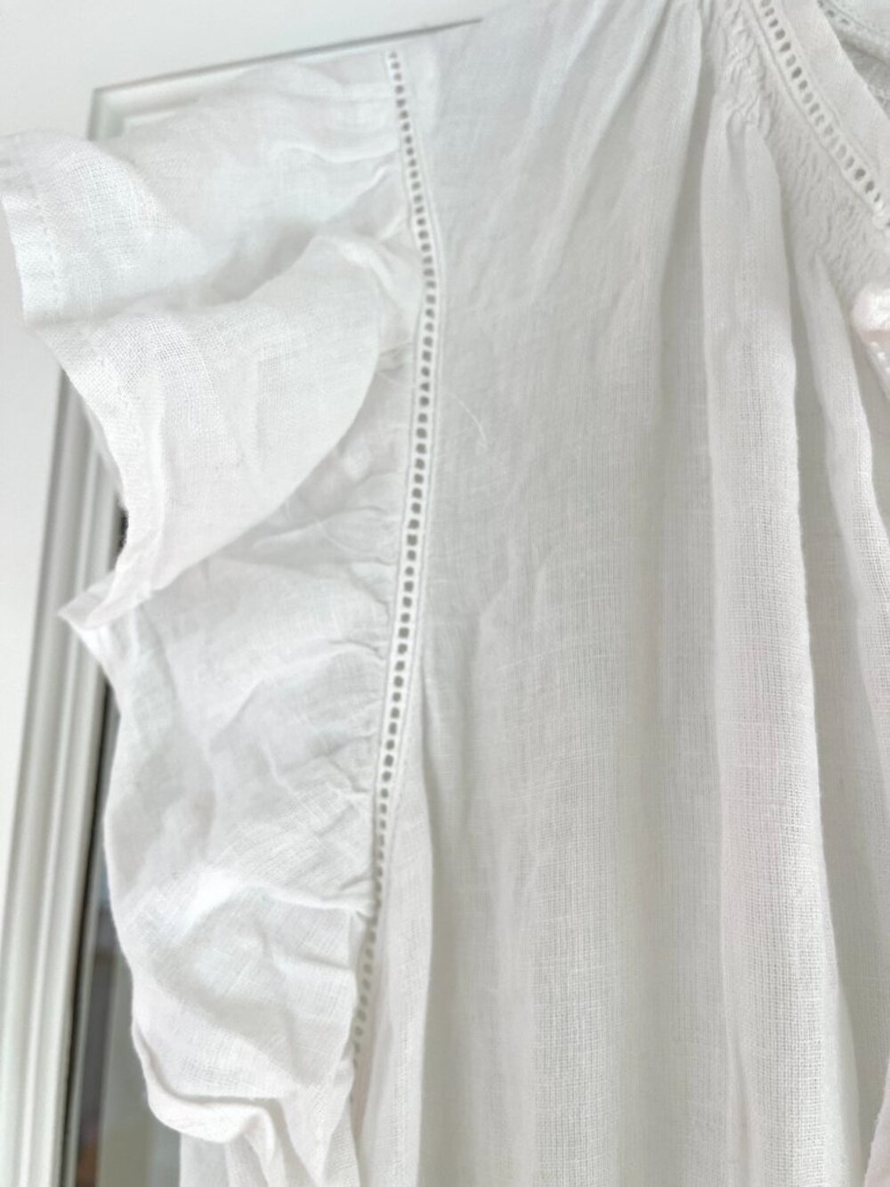 Rails - Iona Linen White Dress - Size Small - New with Tags - Picture 7 of 8